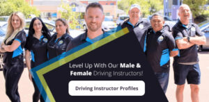 Male and Female Driving Instructor