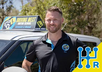 Driving West Driving West driving instructor Dirk Zarb Cousin