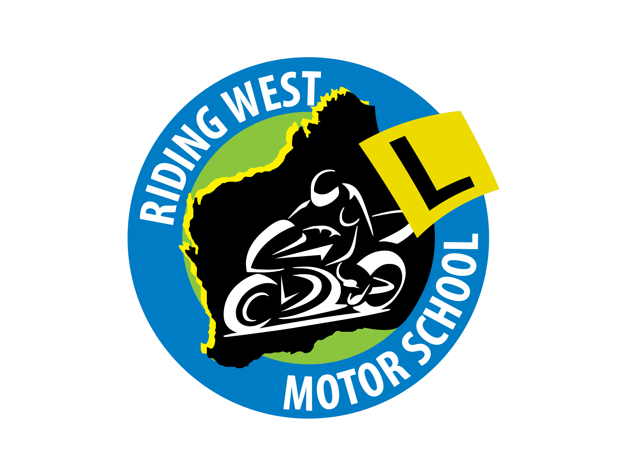 Riding West Motor School logo