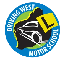 Driving West Motor School logo Driving West Motor School logo