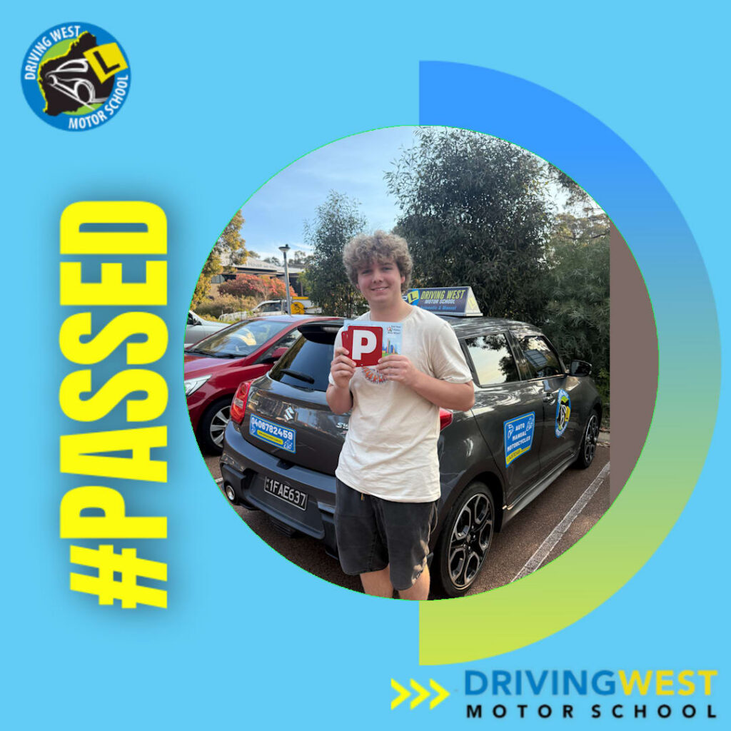 Driving West driving test success for Max